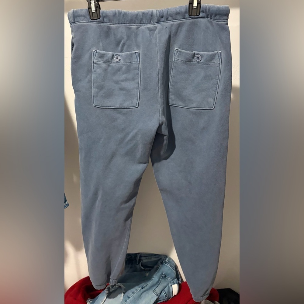 GOODLIFE Cotton Blend Blue Pants Athleisure - Picture 2 of 3